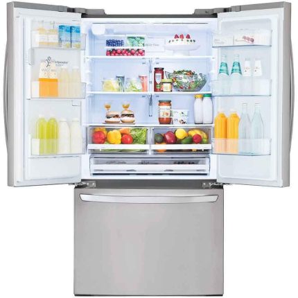 LG 36-inch 27.7 cu. ft. 3-Door French Door Refrigerator with Smart Diagnosis LRFS28XBS