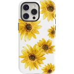 Golden Garden | Yellow Sunflower Floral Case iPhone Case get.casely Essential + MagSafe® iPhone 15 Pro Max