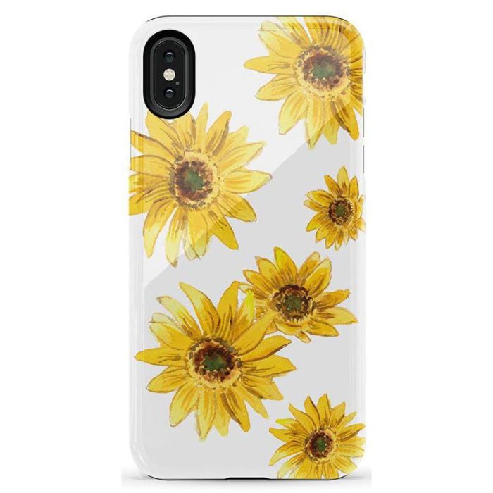 Golden Garden | Yellow Sunflower Floral Case iPhone Case get.casely Essential iPhone XS Max