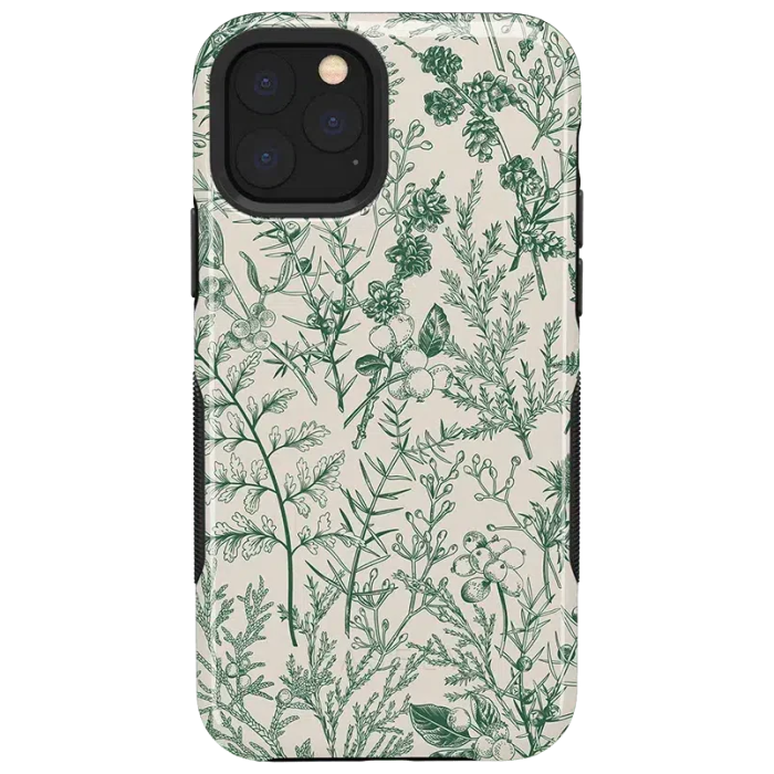 Sage Garden | Green Floral Case iPhone Case get.casely Bold iPhone 11 Pro Max