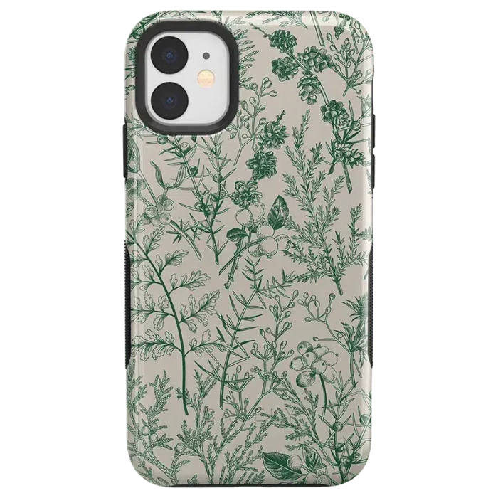 Sage Garden | Green Floral Case iPhone Case get.casely Bold iPhone 11