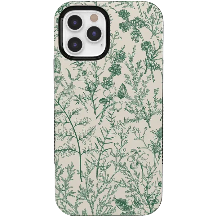 Sage Garden | Green Floral Case iPhone Case get.casely Bold + MagSafe® iPhone 12 Pro Max