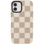 Fit Check | Neutral Checkerboard Case iPhone Case get.casely Bold + MagSafe® iPhone 12