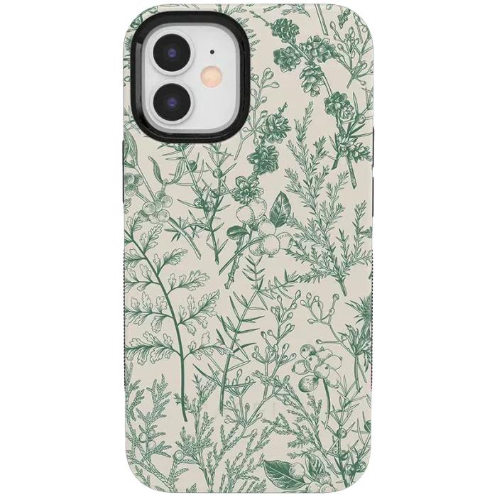 Sage Garden | Green Floral Case iPhone Case get.casely Bold + MagSafe® iPhone 12