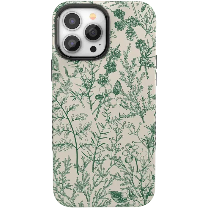 Sage Garden | Green Floral Case iPhone Case get.casely Bold + MagSafe® iPhone 13 Pro Max