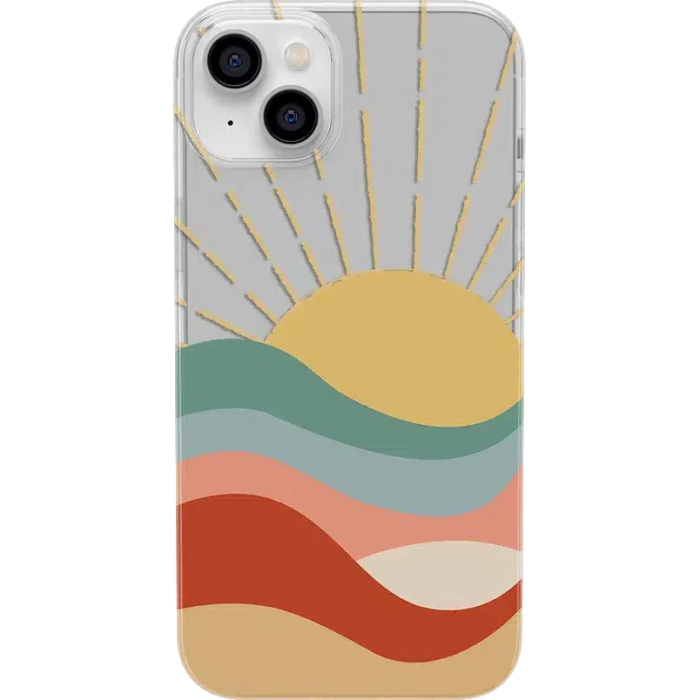 Here Comes the Sun | Colorblock Sunset Case iPhone Case get.casely Classic iPhone 13 Mini