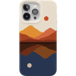 Opposites Attract | Day & Night Colorblock Mountains Case iPhone Case get.casely Classic + MagSafe® iPhone 15 Pro Max