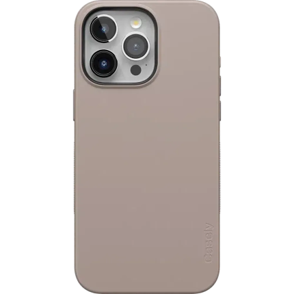Taupe on Nude | Ultra-Protective Bold Case iPhone Case get.casely Bold + MagSafe® iPhone 15 Pro Max