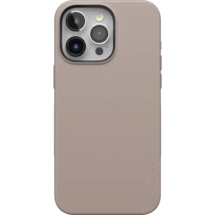 Taupe on Nude | Ultra-Protective Bold Case iPhone Case get.casely Bold + MagSafe® iPhone 15 Pro Max