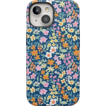 Full Bloom | Navy Floral Case iPhone Case get.casely Bold + MagSafe® iPhone 15 Plus