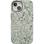 Sage Garden | Green Floral Case iPhone Case get.casely Bold + MagSafe® iPhone 15
