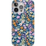 Full Bloom | Navy Floral Case iPhone Case get.casely Classic + MagSafe® iPhone 15 Pro Max