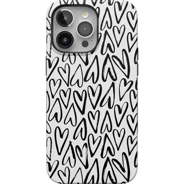 Heart Throb | Endless Hearts Case iPhone Case get.casely Bold + MagSafe® iPhone 15 Pro Max