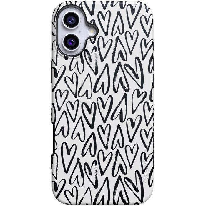 Heart Throb | Endless Hearts Case iPhone Case get.casely Bold + MagSafe® iPhone 16 Plus