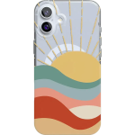 Here Comes the Sun | Colorblock Sunset Case iPhone Case get.casely Classic + MagSafe® iPhone 16 Plus