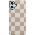Fit Check | Neutral Checkerboard Case iPhone Case get.casely Bold + MagSafe® iPhone 16 Plus