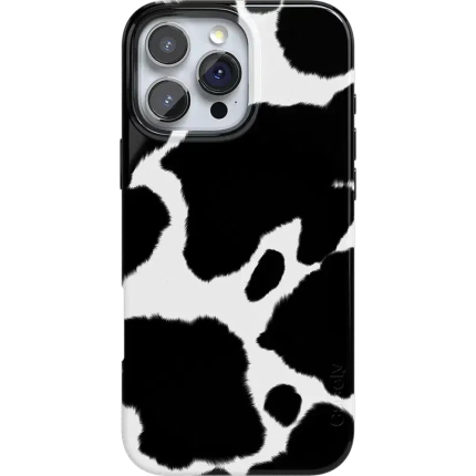 Current MOOd | Cow Print Case iPhone Case get.casely Classic + MagSafe® iPhone 16 Pro Max