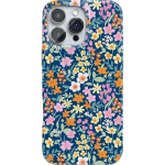 Full Bloom | Navy Floral Case iPhone Case get.casely Classic + MagSafe® iPhone 16 Pro Max