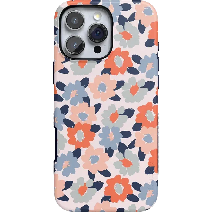 Field of Flowers | Pastel Floral Case iPhone Case get.casely Bold + MagSafe® iPhone 16 Pro Max