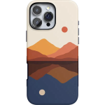 Opposites Attract | Day & Night Colorblock Mountains Case iPhone Case get.casely Bold + MagSafe® iPhone 16 Pro Max