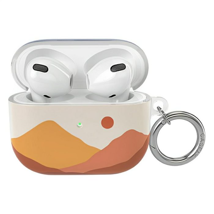 Opposites Attract | Day & Night Colorblock Mountains AirPods Case AirPods Case get.casely AirPods 3 Case