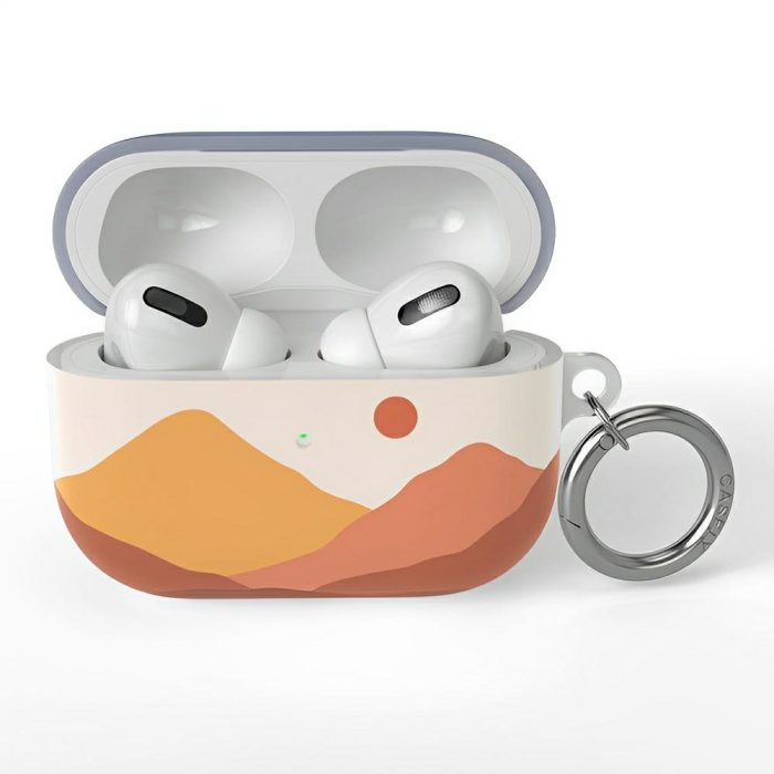Opposites Attract | Day & Night Colorblock Mountains AirPods Case AirPods Case get.casely AirPods Pro 2 Case