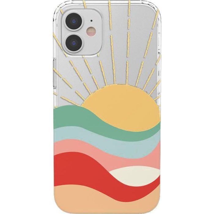 Here Comes the Sun | Colorblock Sunset Case iPhone Case get.casely Classic iPhone 12 Mini