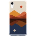 Opposites Attract | Day & Night Colorblock Mountains Case iPhone Case get.casely Classic iPhone XR