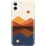 Opposites Attract | Day & Night Colorblock Mountains Case iPhone Case get.casely Classic iPhone 11