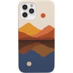Opposites Attract | Day & Night Colorblock Mountains Case iPhone Case get.casely Classic iPhone 12 Pro Max