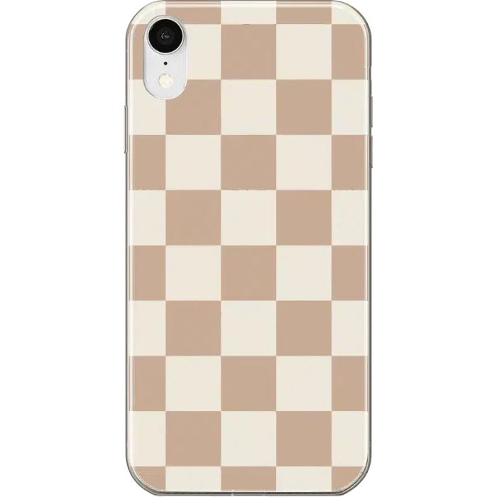 Fit Check | Neutral Checkerboard Case iPhone Case get.casely Classic iPhone XR