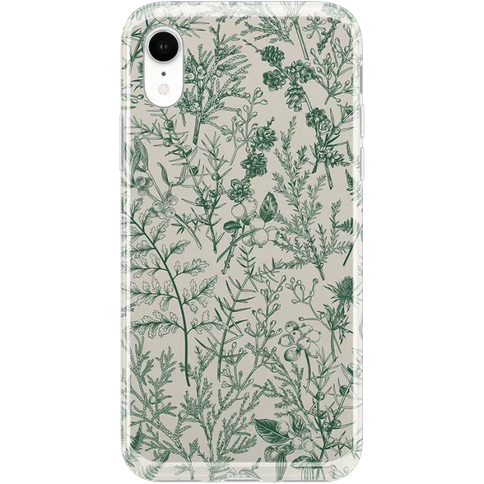 Sage Garden | Green Floral Case iPhone Case get.casely Classic iPhone XR