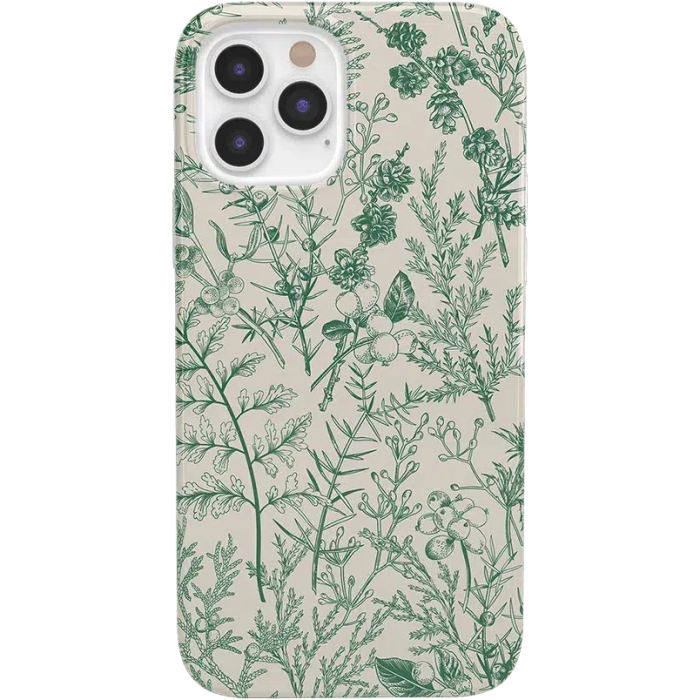 Sage Garden | Green Floral Case iPhone Case get.casely Classic iPhone 12 Pro Max