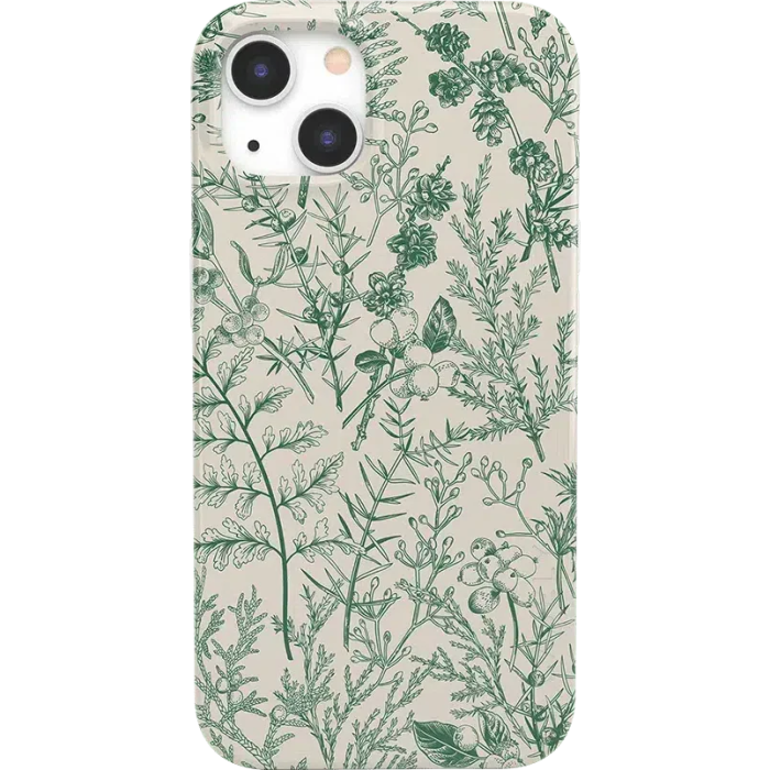 Sage Garden | Green Floral Case iPhone Case get.casely Classic iPhone 13 Mini