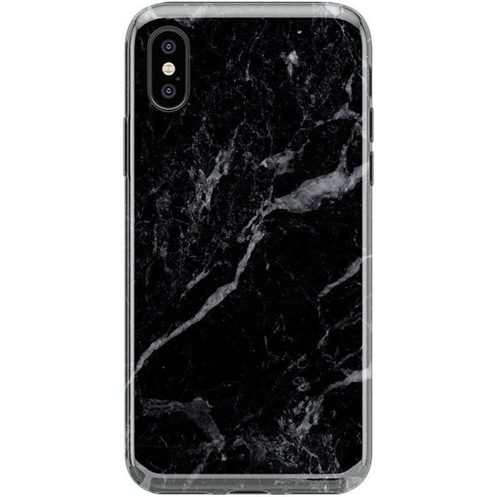 Black Pearl | Classic Black Marble Case iPhone Case get.casely Classic iPhone X / XS