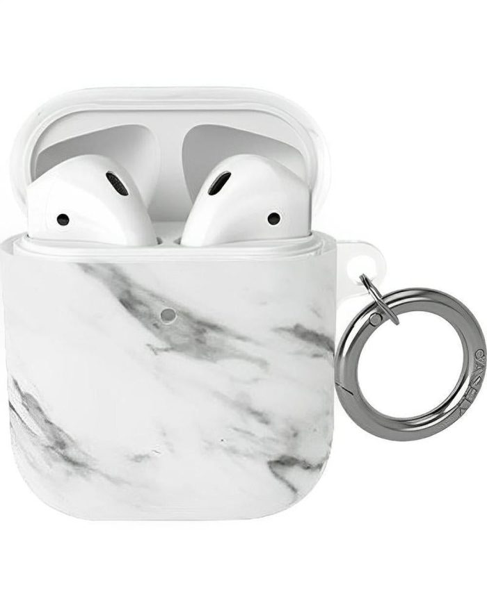 Take Me for Granite | White Marble AirPods Case AirPods Case get.casely AirPods Case