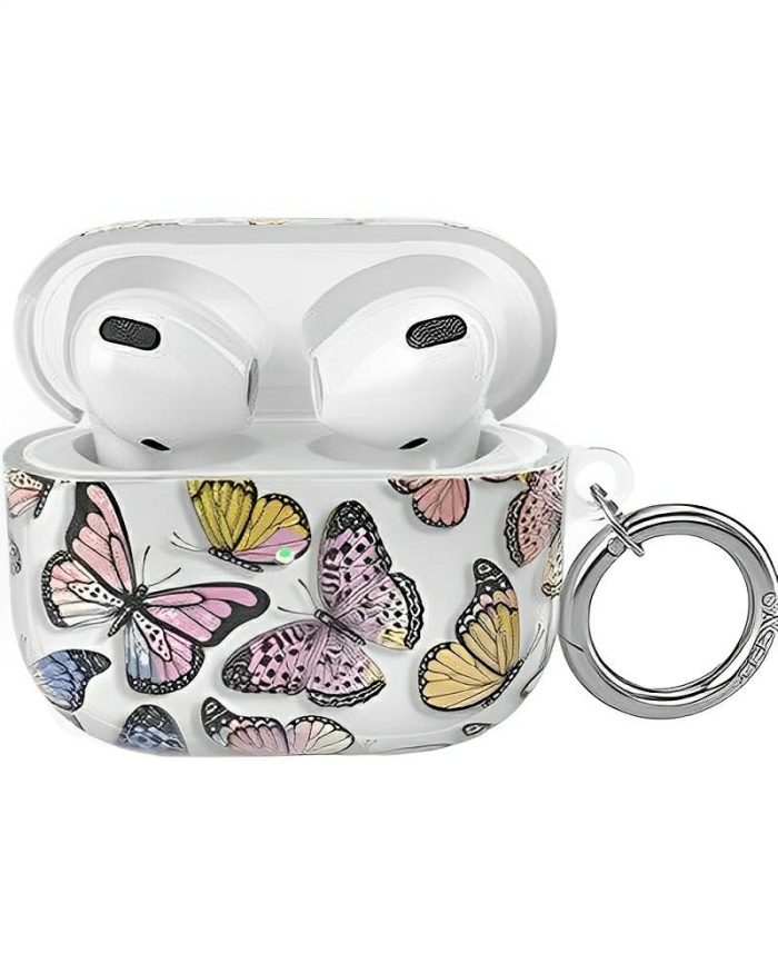 Free Spirit | Rainbow Butterfly AirPods Case AirPods Case get.casely AirPods 3 Case