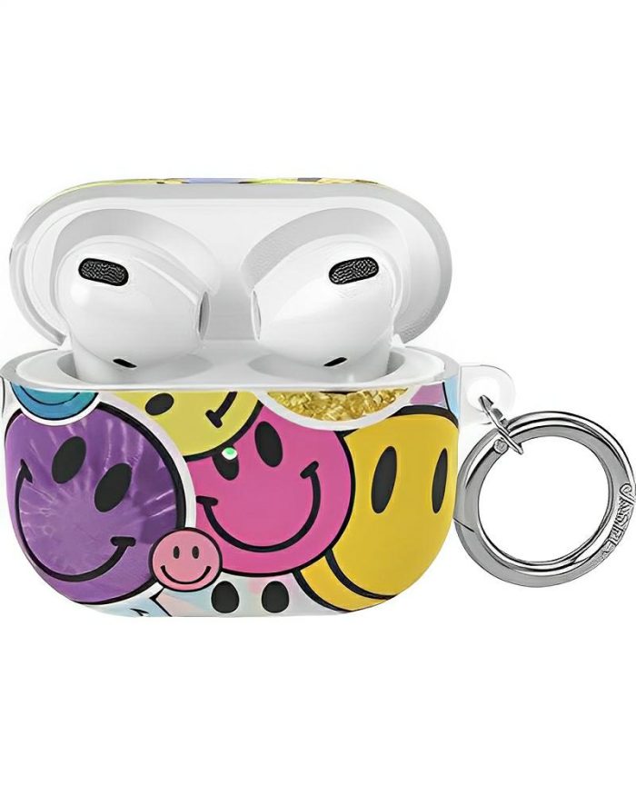 All Smiles | Smiley Face Sticker AirPods Case AirPods Case get.casely AirPods 3 Case