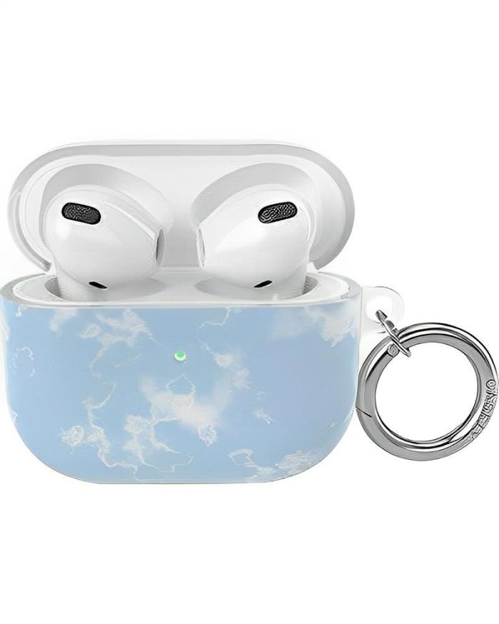 Light Blue Skies | Marble Clouds AirPods Case AirPods Case get.casely AirPods 3 Case
