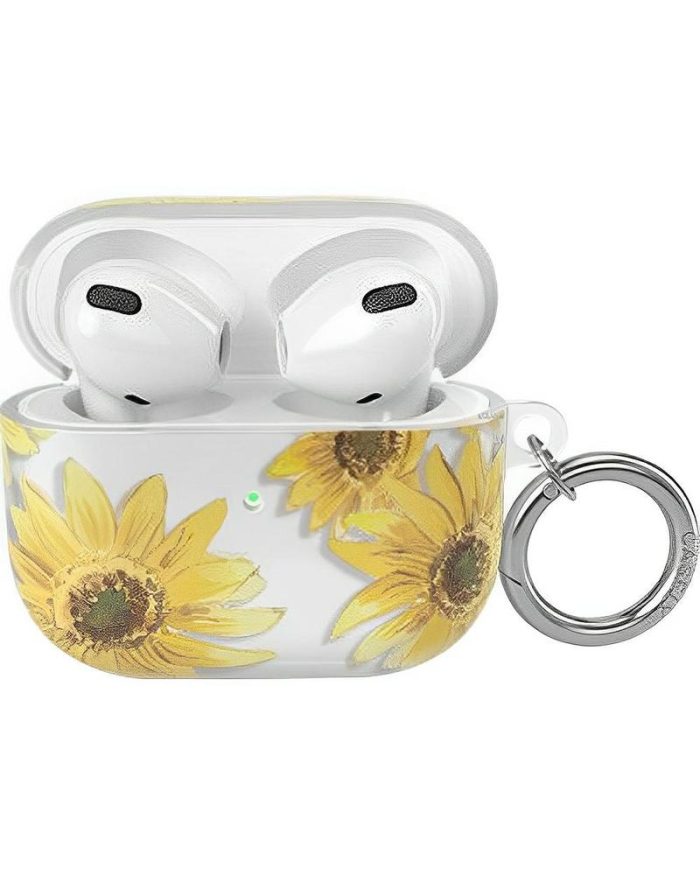 Golden Garden | Yellow Sunflower AirPods Case AirPods Case get.casely AirPods 3 Case