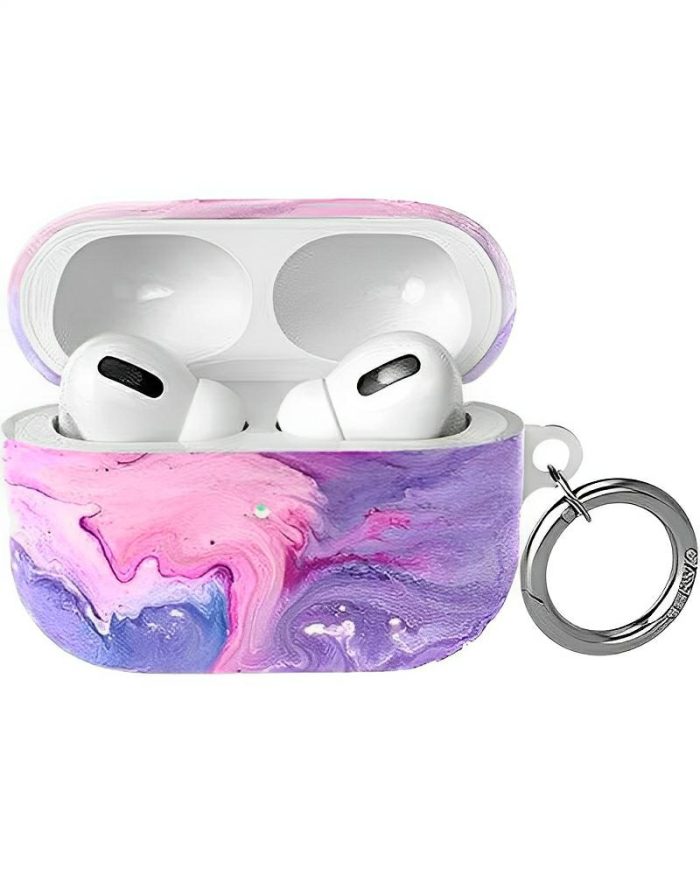 Tie Dying Over You | Purple Marble AirPods Case AirPods Case get.casely AirPods Pro Case