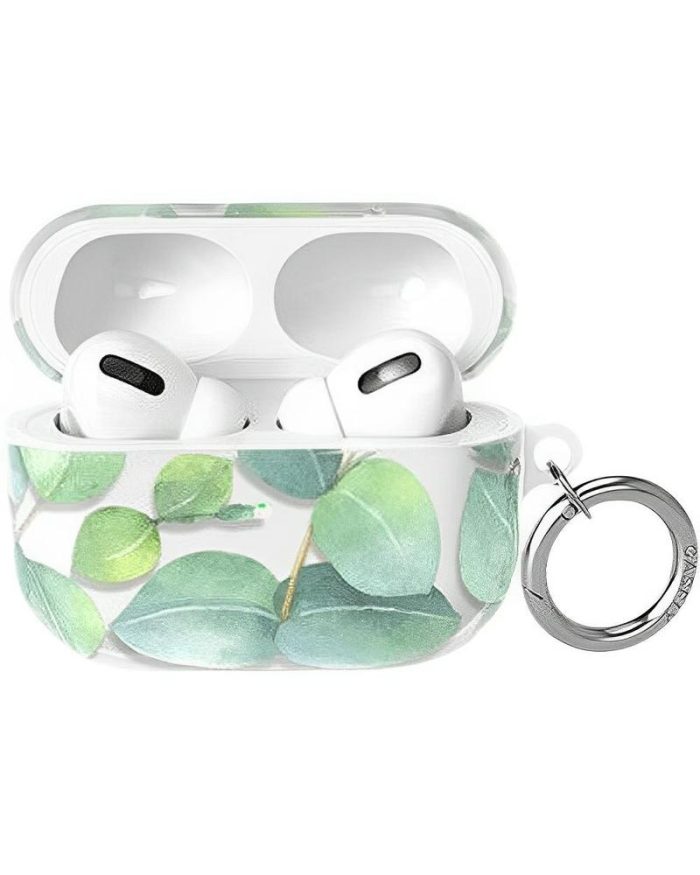 Leaf Me Alone | Green Floral Print AirPods Case AirPods Case get.casely AirPods Pro Case