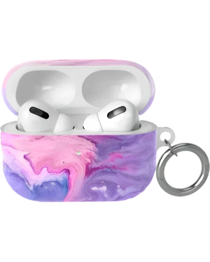 Tie Dying Over You | Purple Marble AirPods Case AirPods Case get.casely AirPods Pro 2 Case