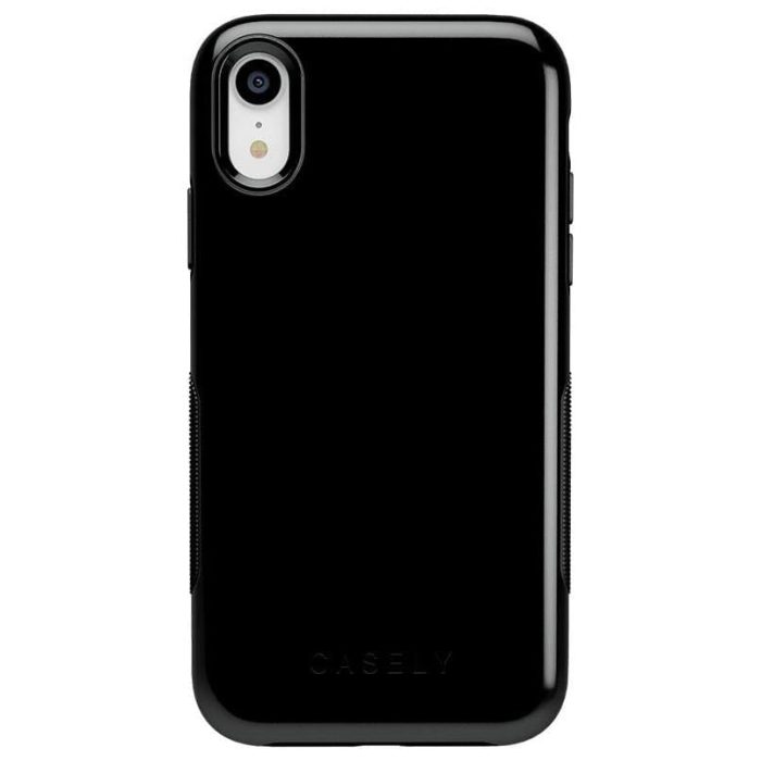 Black on Black | Ultra-Protective Bold Case iPhone Case get.casely Bold iPhone XR