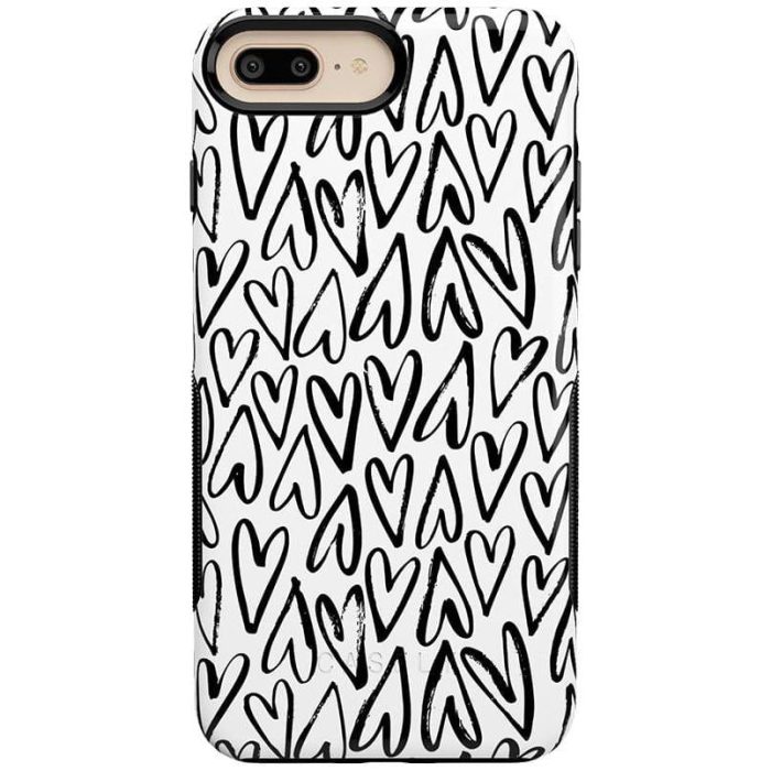 Heart Throb | Endless Hearts Case iPhone Case get.casely Bold iPhone 6/7/8 Plus