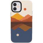 Opposites Attract | Day & Night Colorblock Mountains Case iPhone Case get.casely Bold iPhone 12