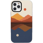Opposites Attract | Day & Night Colorblock Mountains Case iPhone Case get.casely Bold iPhone 12 Pro Max