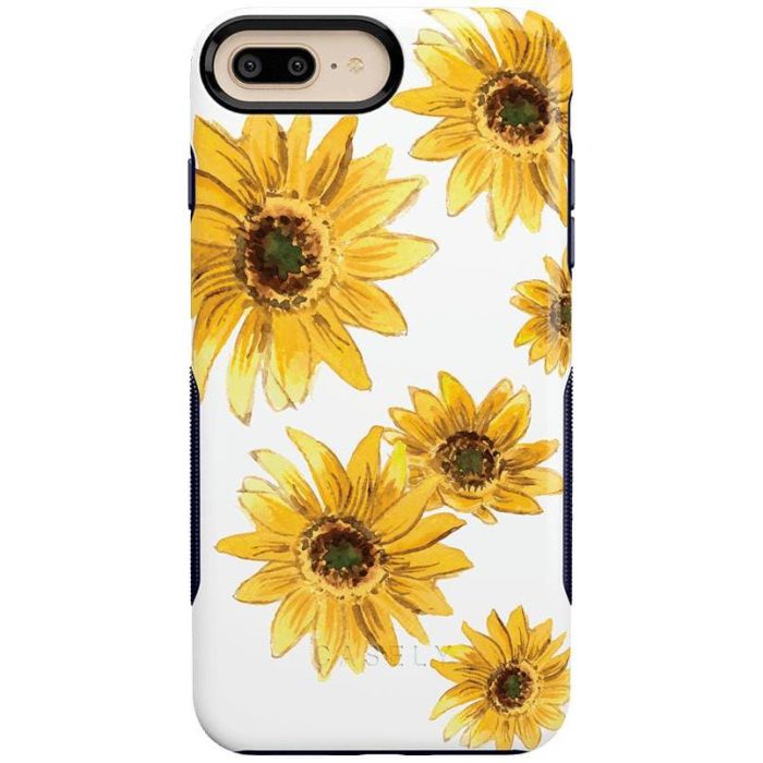 Golden Garden | Yellow Sunflower Floral Case iPhone Case get.casely Bold iPhone 6/7/8 Plus
