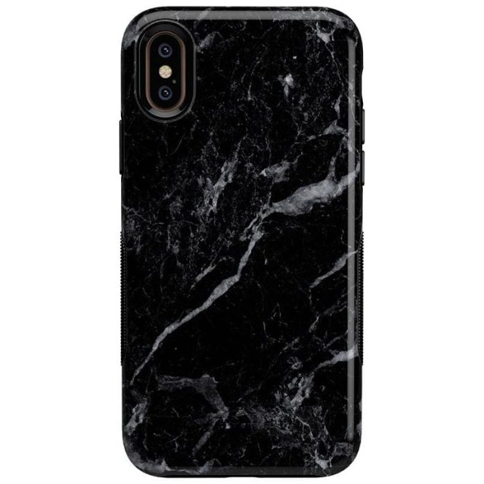 Black Pearl | Classic Black Marble Case iPhone Case get.casely Bold iPhone XS Max