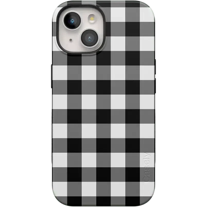 Check Me Out | Checkerboard Case iPhone Case get.casely Bold Flex + MagSafe® iPhone 15 Plus